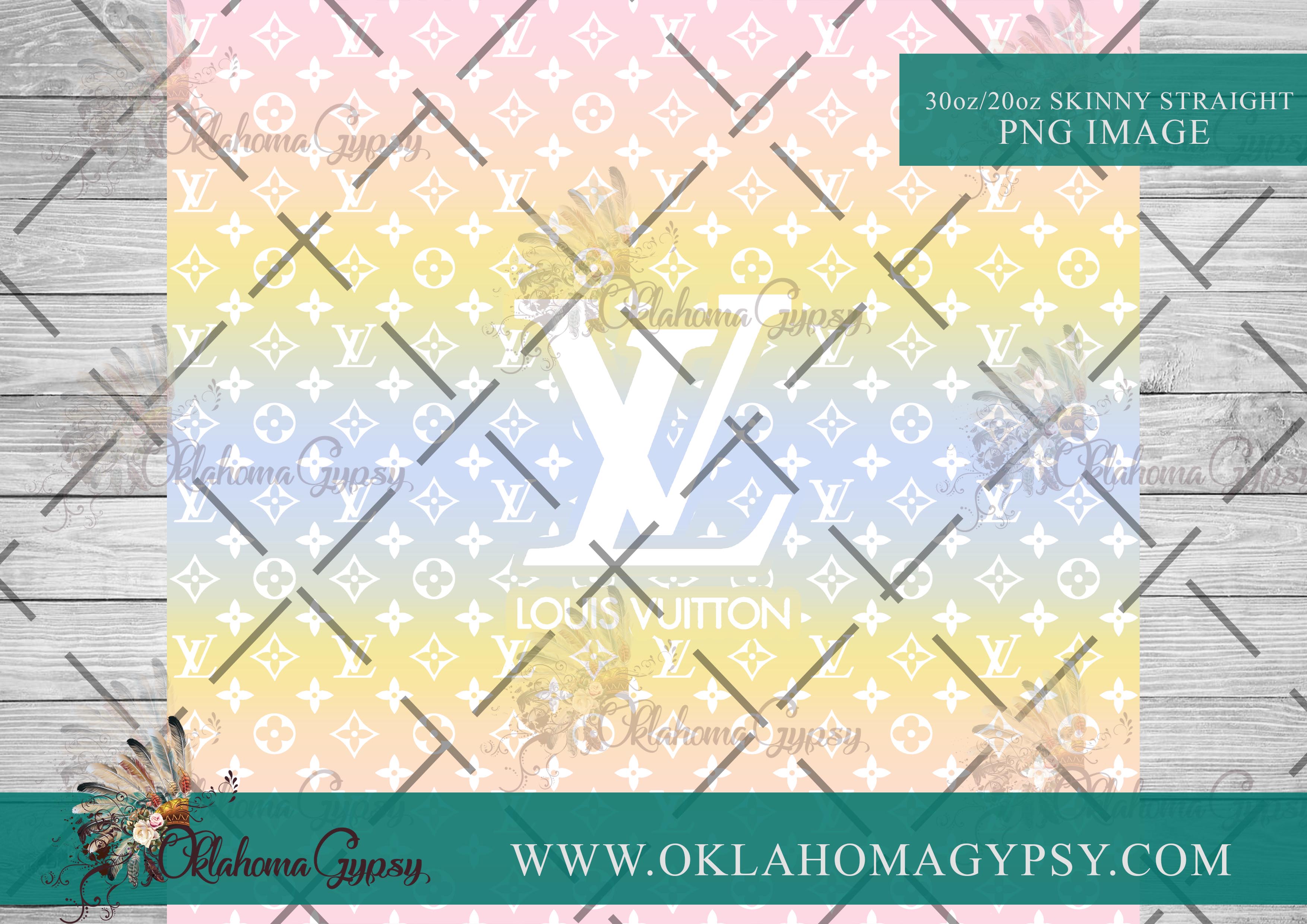 Pastel LV Designer Purse Digital File Wraps – Oklahoma Gypsy Designs