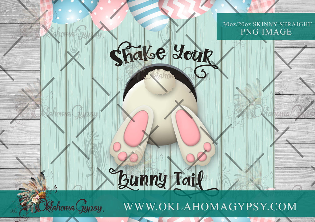 Shake Your Bunny Tail Digital File Wraps