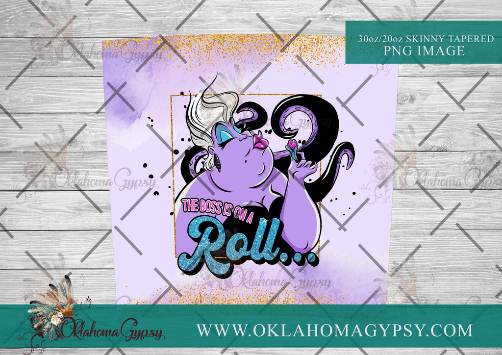 The Boss Is On A Roll Inspired Digital File Wraps