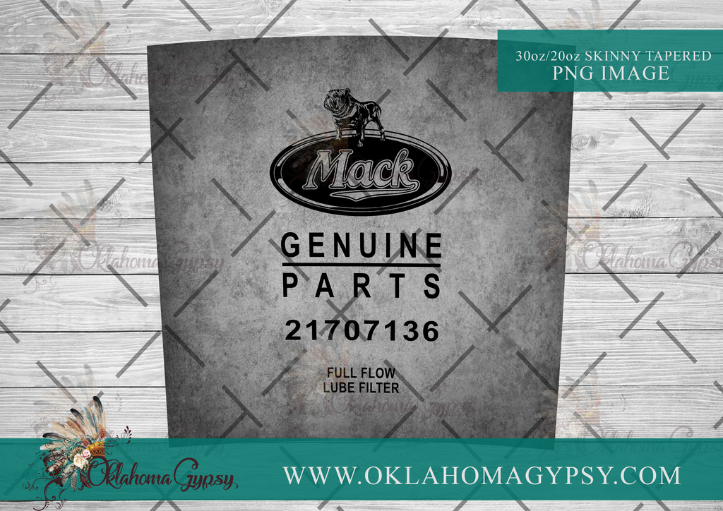 Mack Genuine Parts Digital File Wraps
