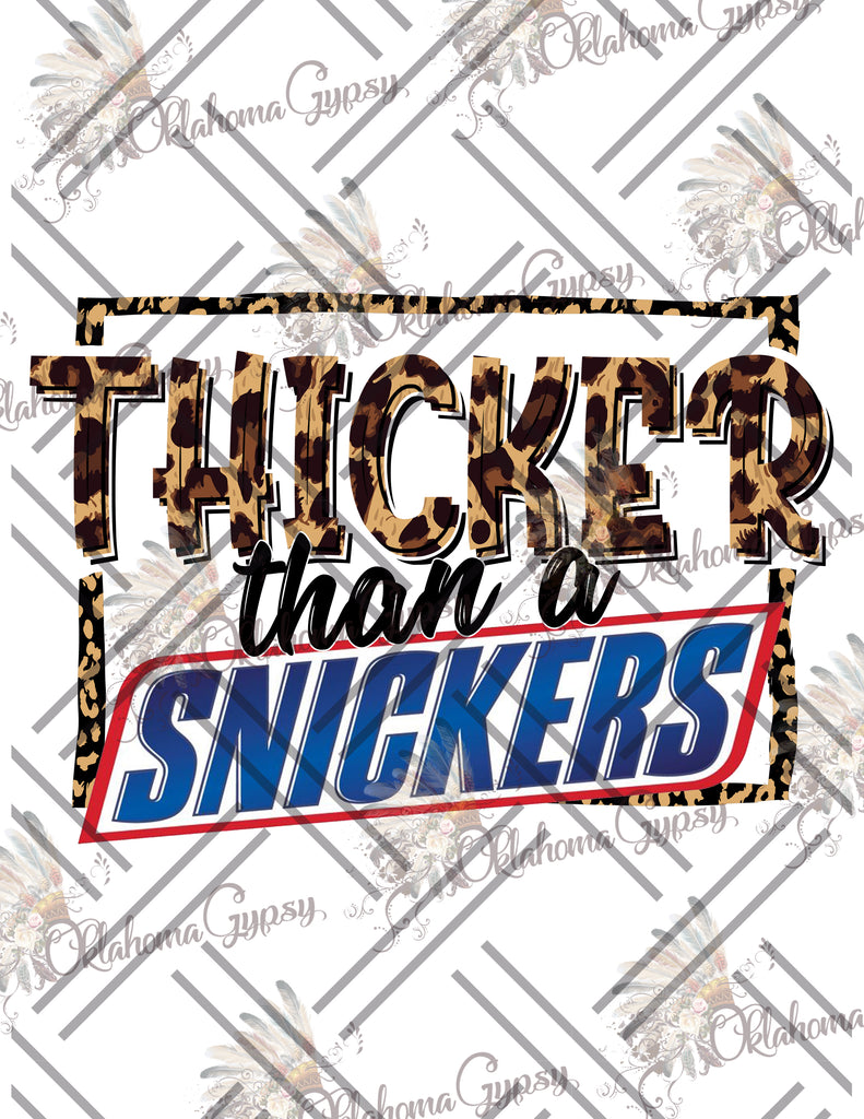 Thicker Than A Snickers Digital File