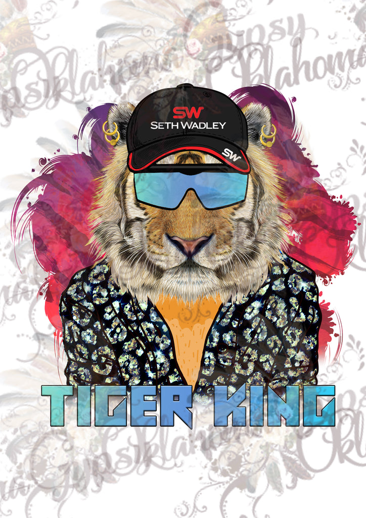 Tiger King - Joe Exotic Inspired Digital File