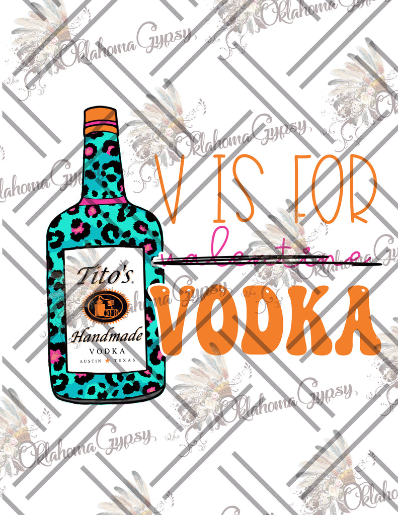 V Is For Vodka Digital File