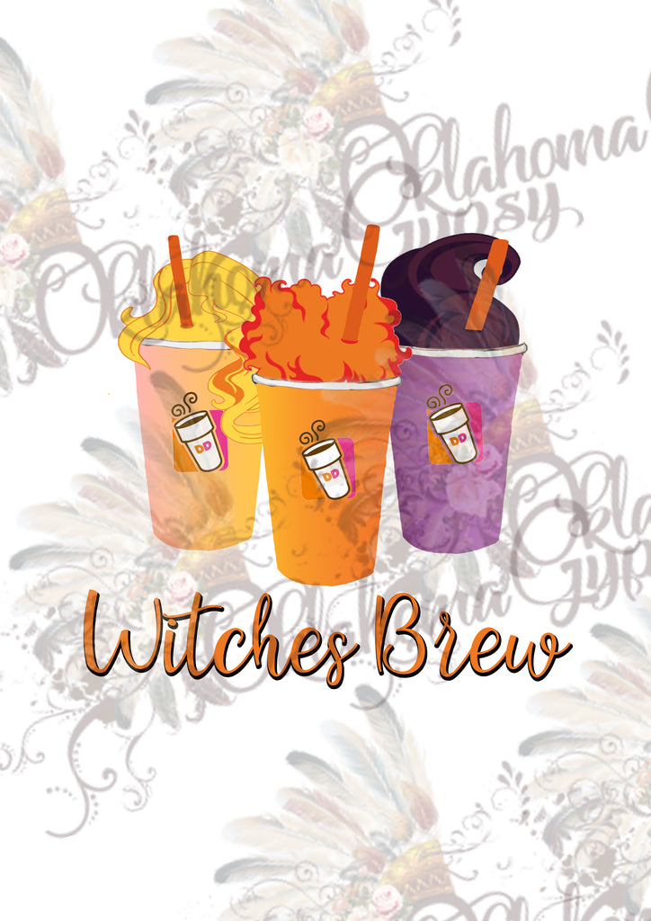 Witches Brew Digital Dunkin' Inspired File