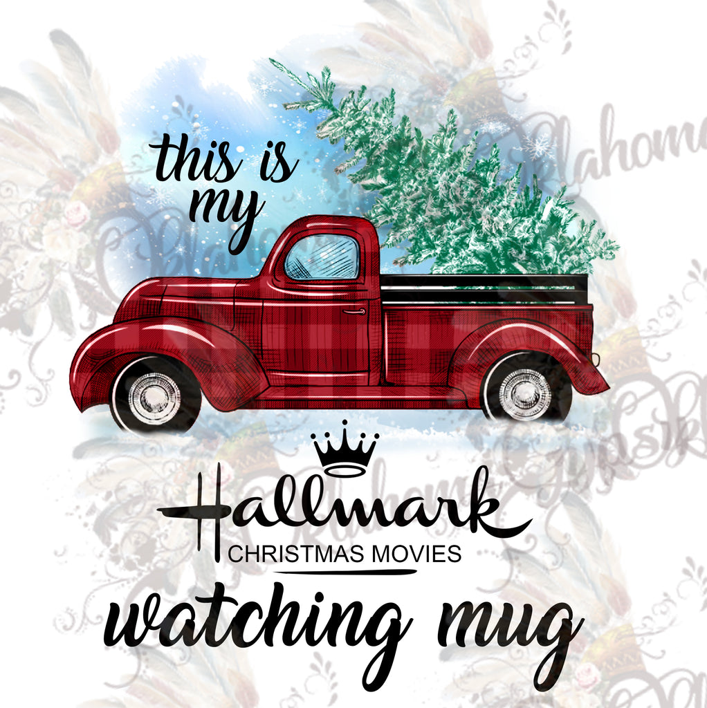 This Is My Hallmark Christmas Movie Watching Mug ~  Digital File