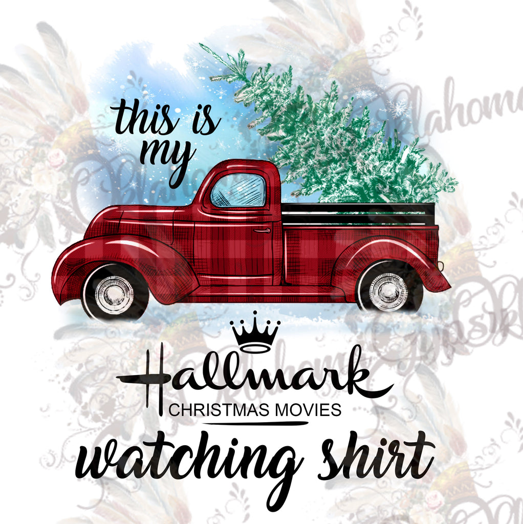 This Is My Hallmark Christmas Movie Watching Shirt ~  Digital File